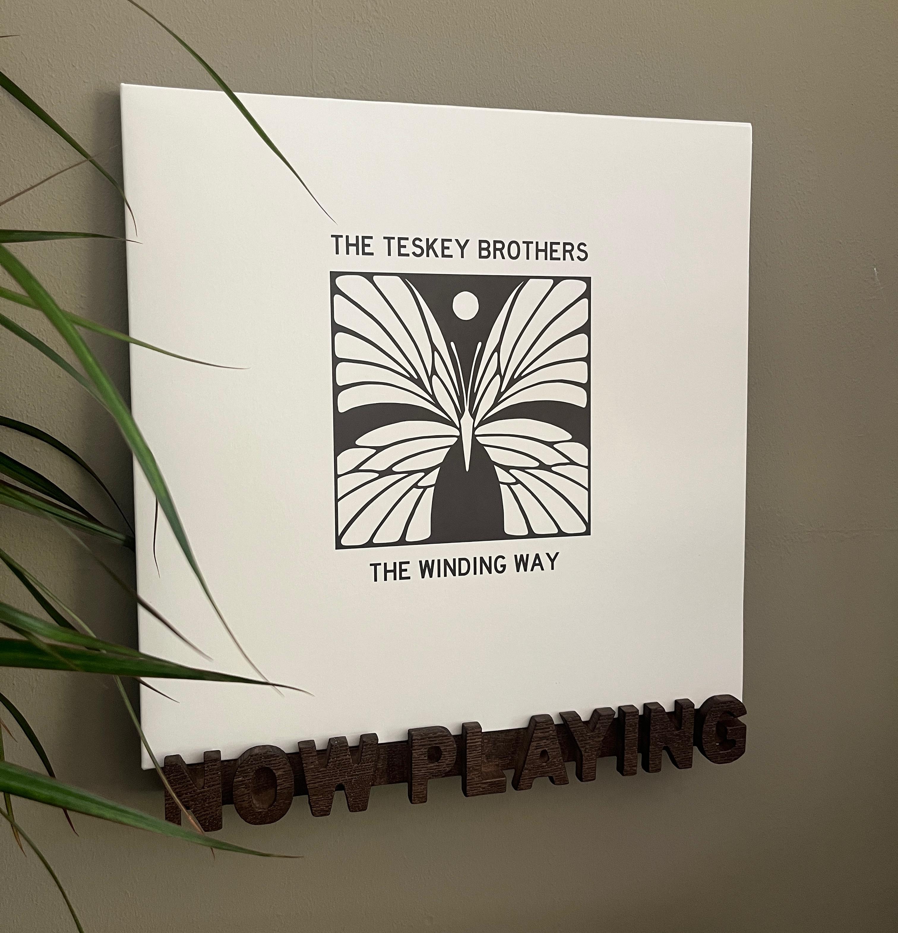 NowPlaying houten albumhouder geeft je vinyl een podium