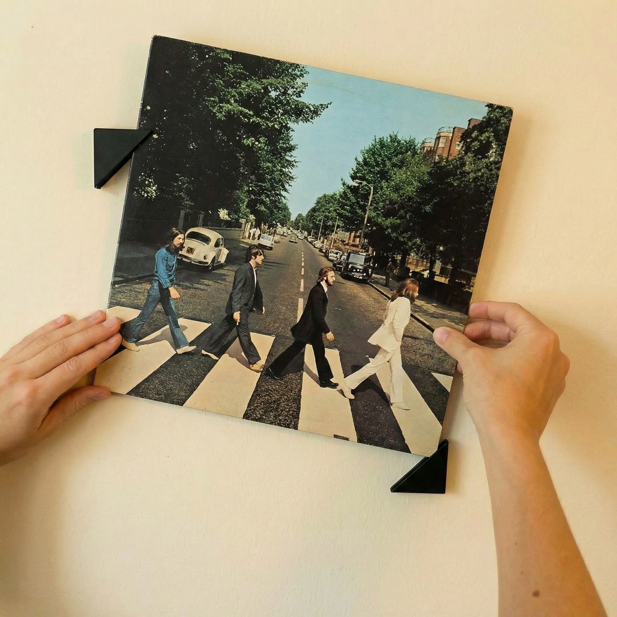 Wisselen tussen lp aan de muur