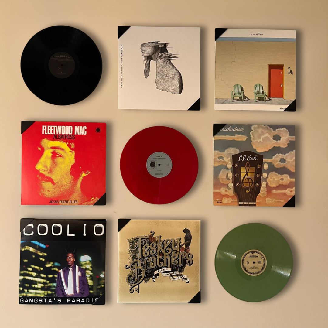 Mix Combo vinyl ophangen