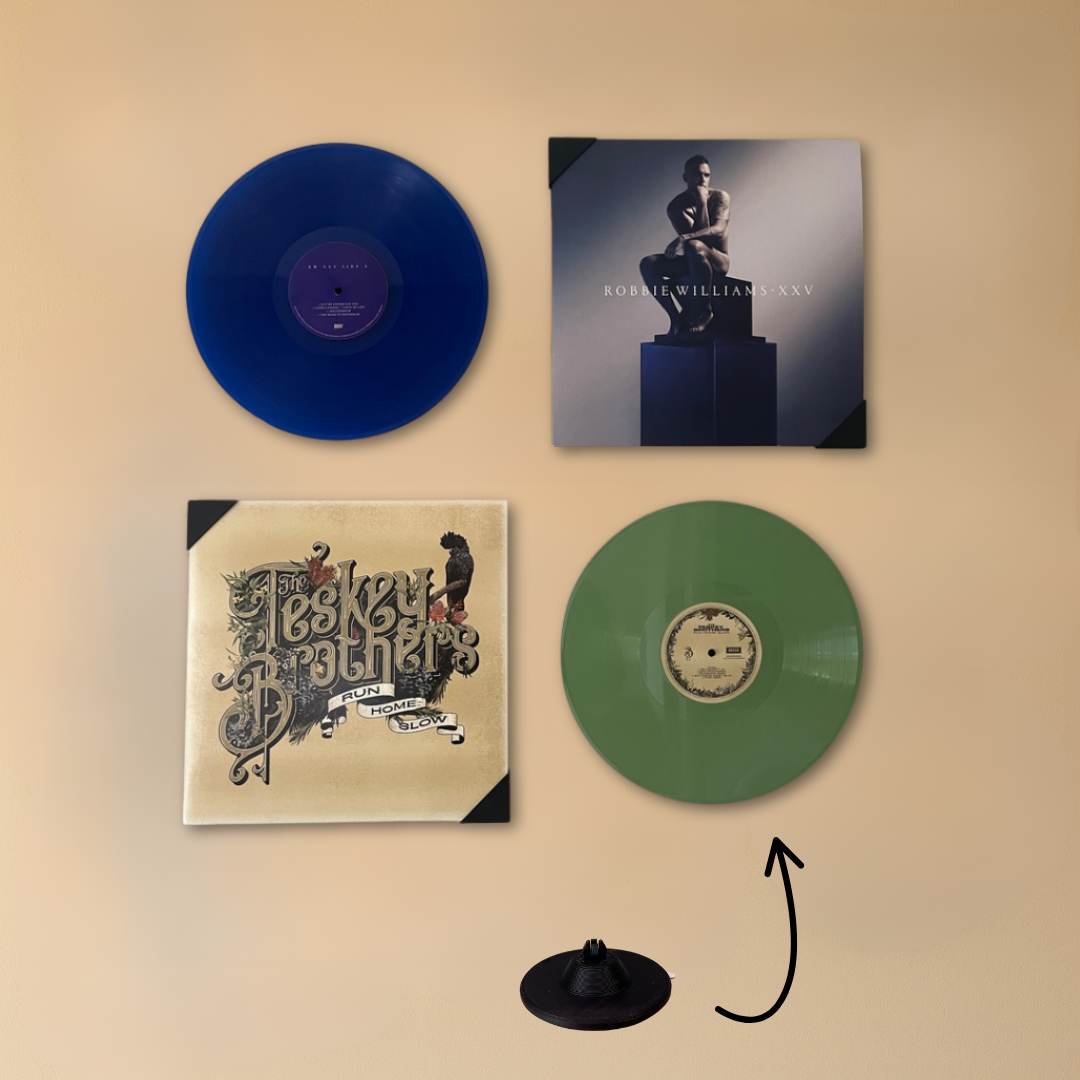 Losse LP plaat houder