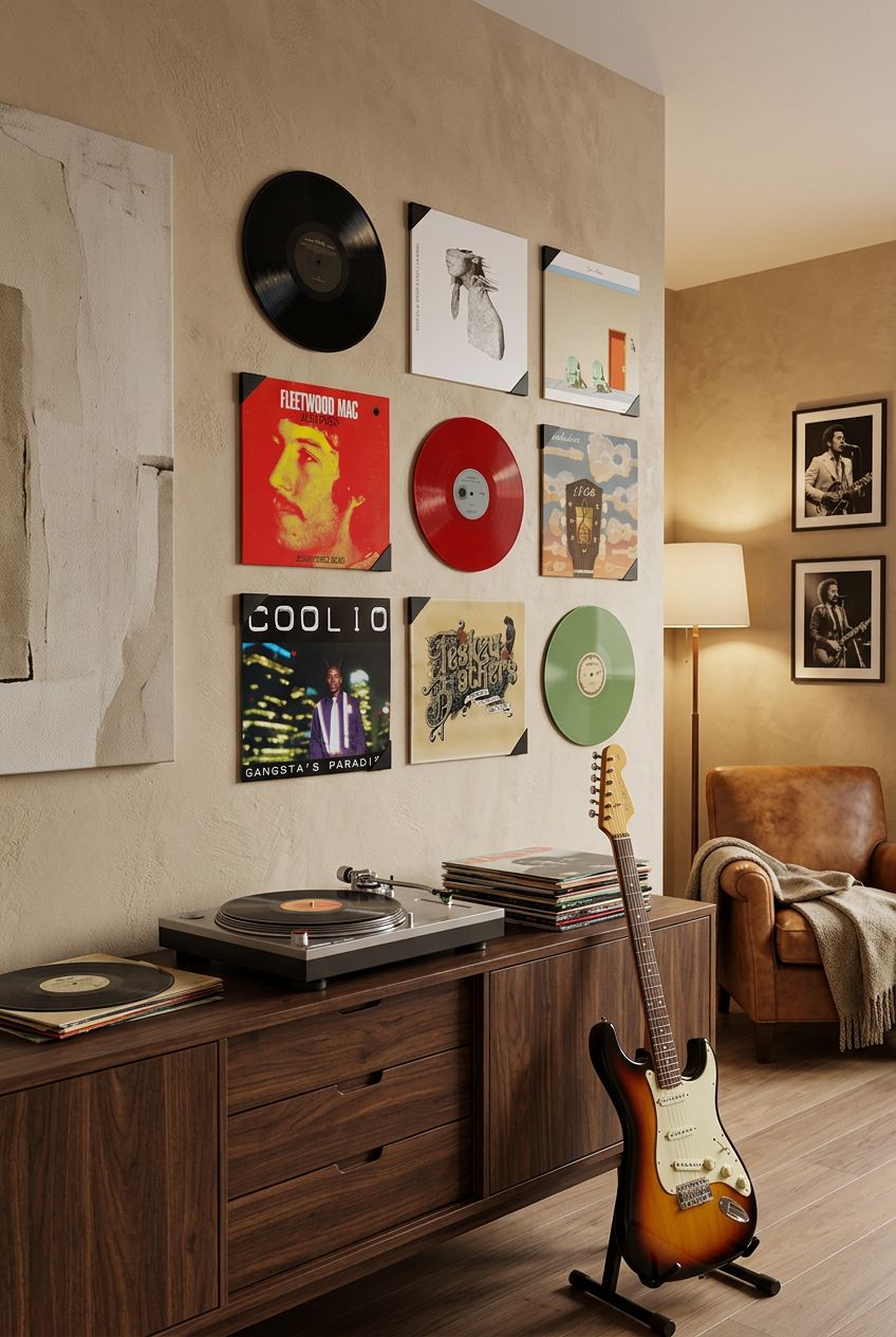 gekleurd vinyl