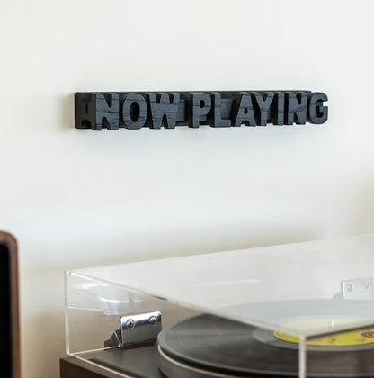 Now Playing zwart Hout