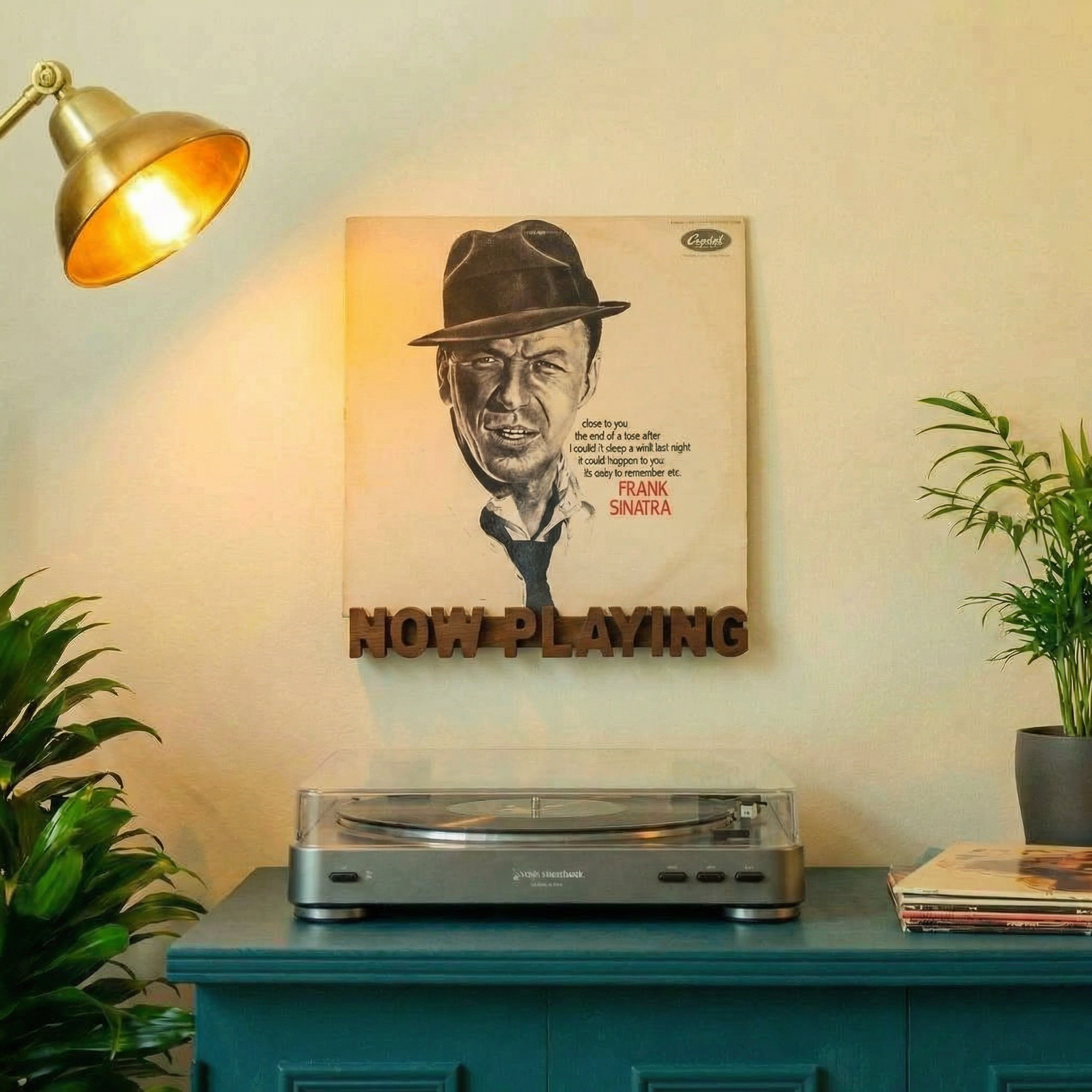 Now Playing Wall mount Brown